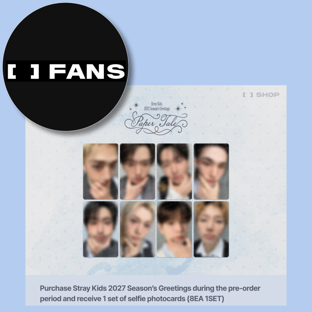 (PREVENTA) STRAY KIDS - 2027 SEASON’S GREETINGS [PAPER TALE] + P.O.B