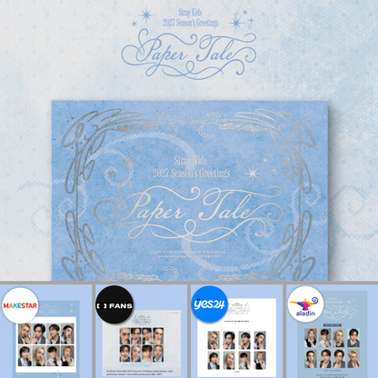 (PREVENTA) STRAY KIDS - 2027 SEASON’S GREETINGS [PAPER TALE] + P.O.B