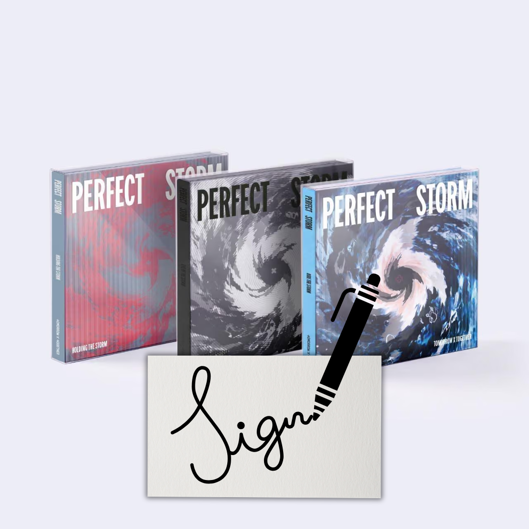 (PREVENTA) TXT - 9th Mini Album [PERFECT STORM] (SIGNED)