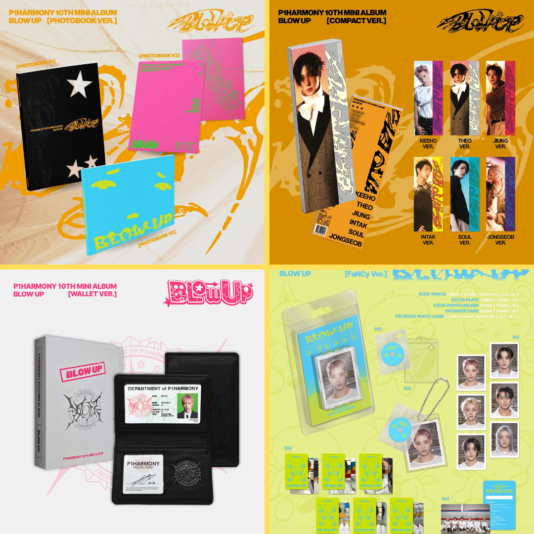 (PREVENTA) P1Harmony - 10th Mini Album [BLOW UP]