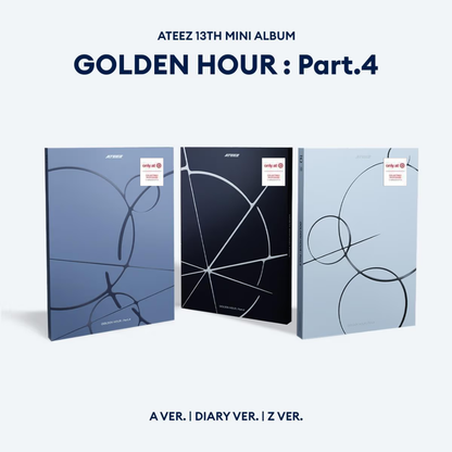 (PREVENTA) ATEEZ - 13TH MINI ALBUM [GOLDEN HOUR : Part.4] (TARGET EXCLUSIVE)