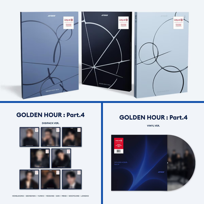 (PREVENTA) ATEEZ - 13TH MINI ALBUM [GOLDEN HOUR : Part.4] (TARGET EXCLUSIVE)