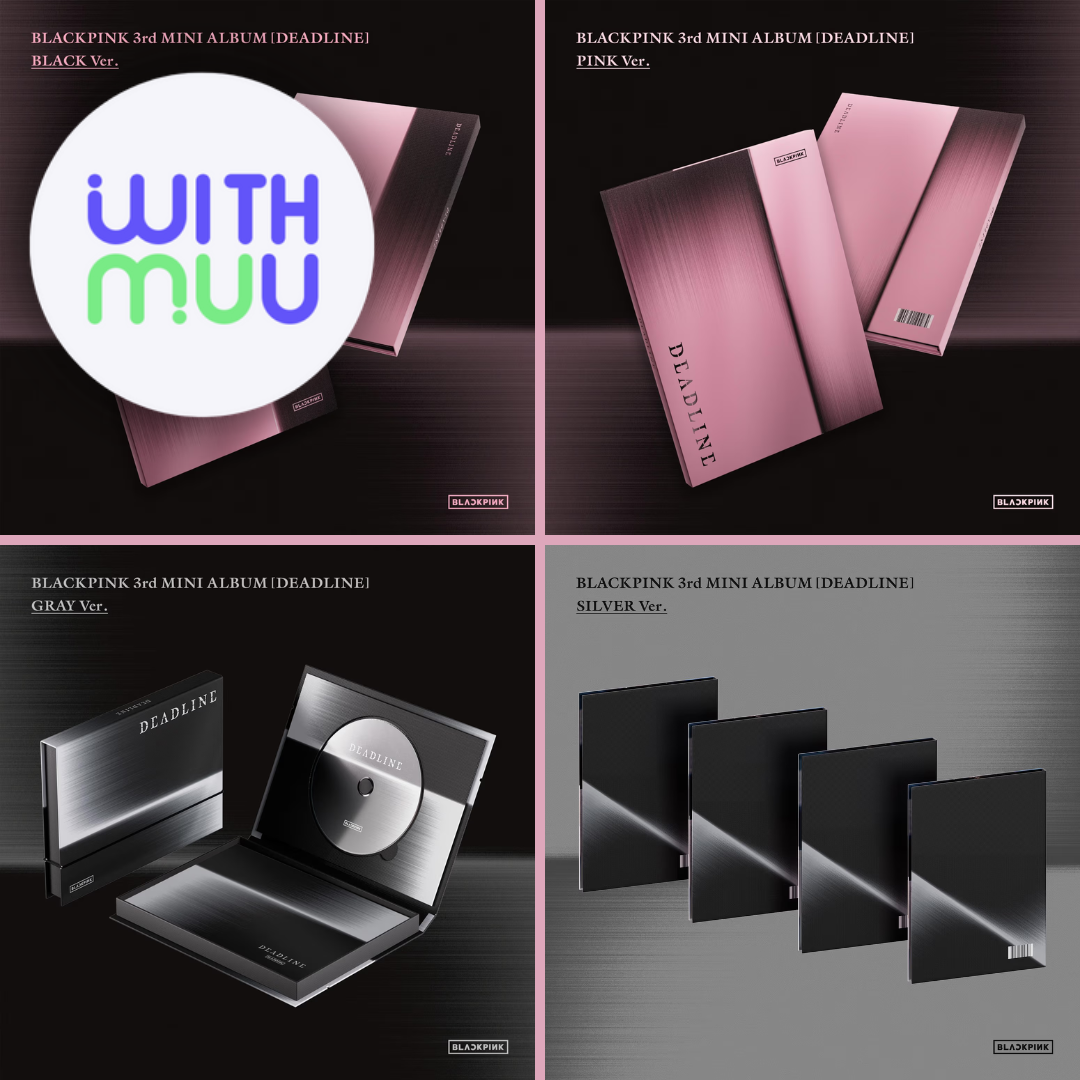 (PREVENTA) BLACKPINK - 3rd MINI ALBUM [DEADLINE] + WITHMUU