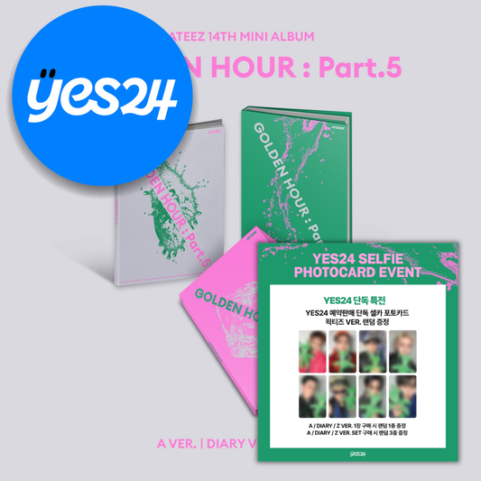 (PREVENTA) ATEEZ - 14th mini album - GOLDEN HOUR: PART.5 + YES24 GIFT