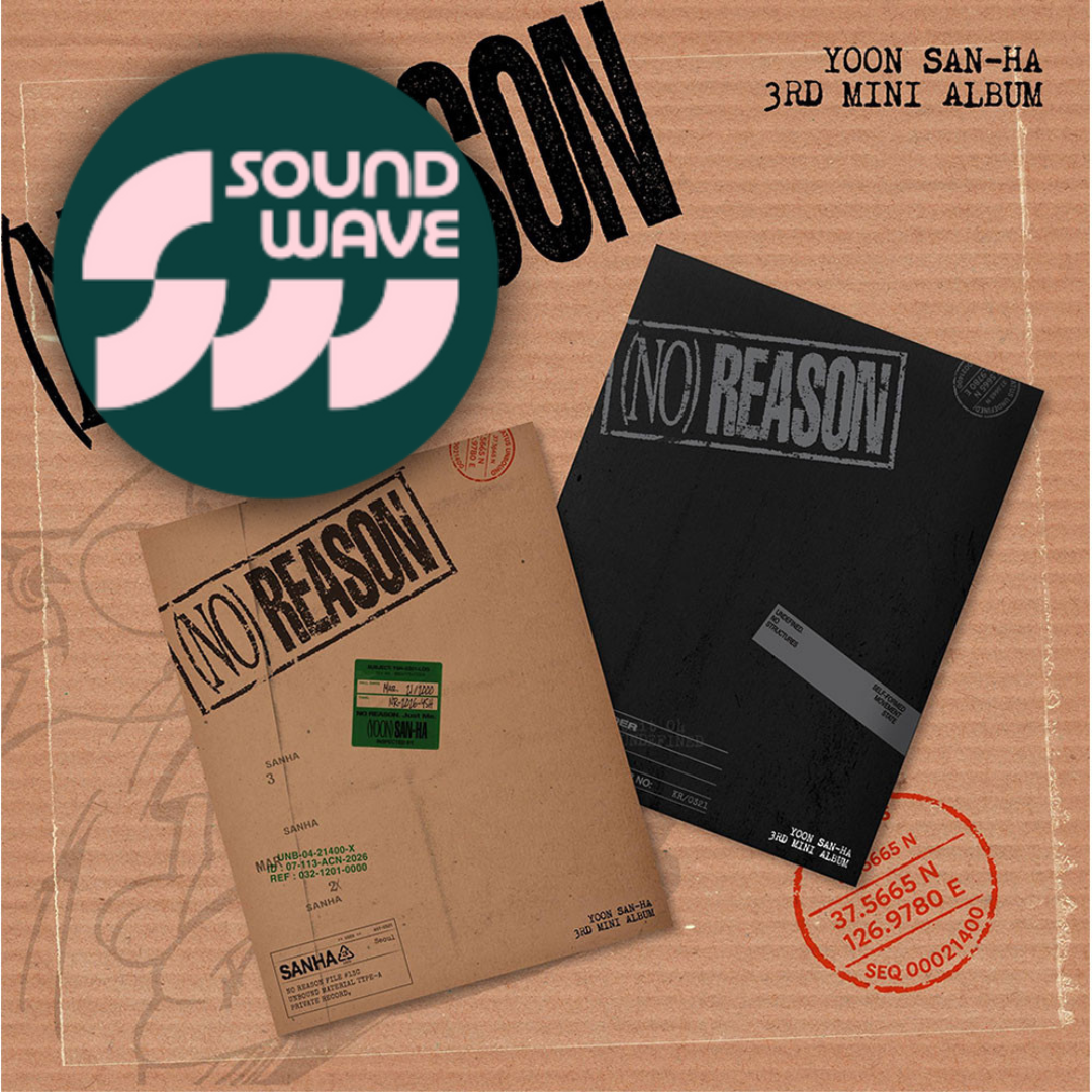 (PREVENTA) YOON SAN HA - 3RD MINI ALBUM [NO REASON] + SOUNDWAVE GIFT