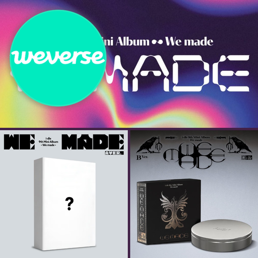 (PREVENTA) I-DLE - 9th Mini Album [We Made] + WEVERSE GIFT