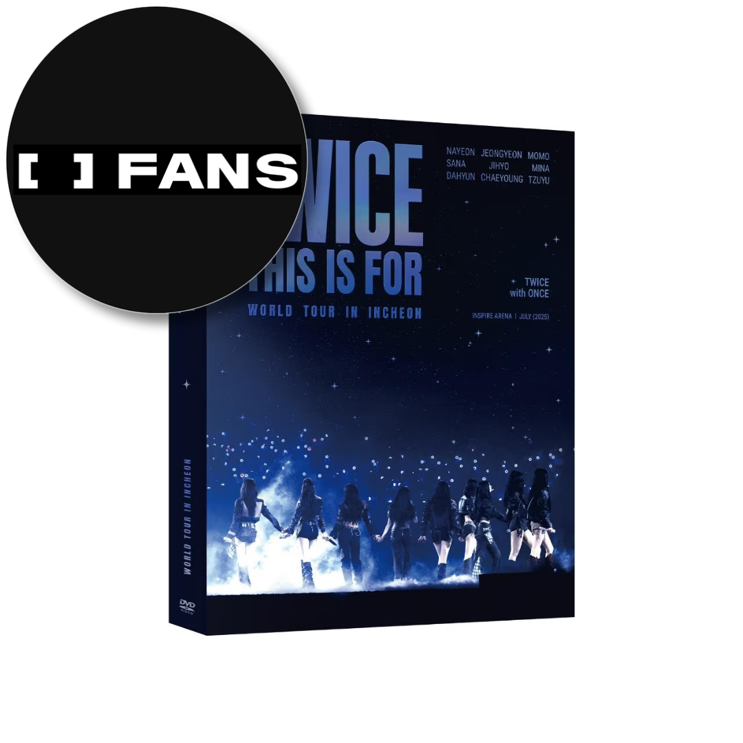 (PREVENTA) TWICE - [THIS IS FOR] WORLD TOUR IN INCHEON (DVD) + FANS SHOP GIFT