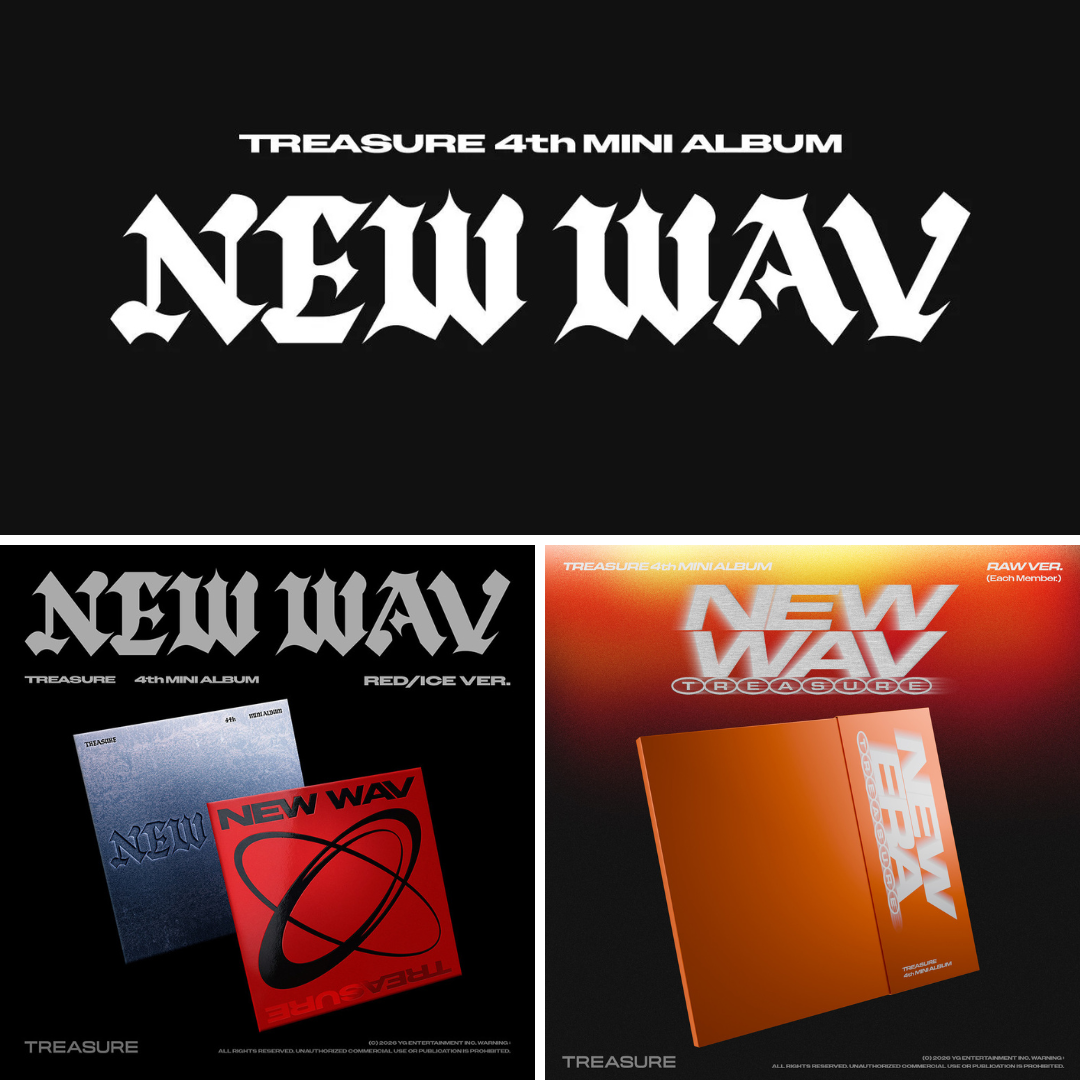(PREVENTA) TREASURE - 4th MINI ALBUM [NEW WAV]