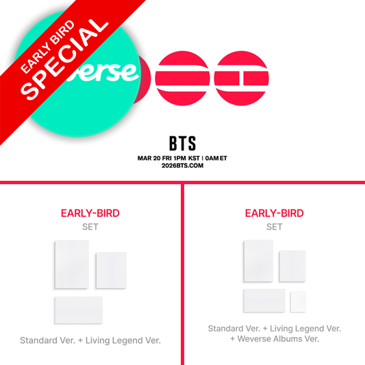 (PREVENTA) BTS - 5th ALBUM [ARIRANG] + EARLY-BIRD WEVERSE GIFT