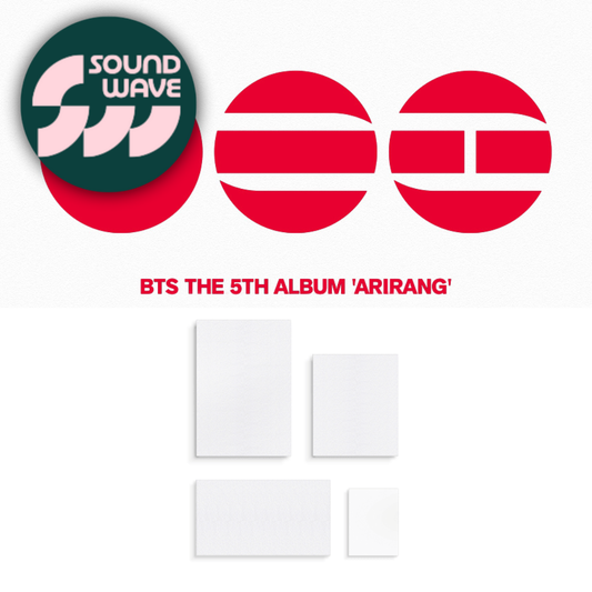 (PREVENTA) BTS - 5th ALBUM [ARIRANG] + SOUNDWAVE GIFT