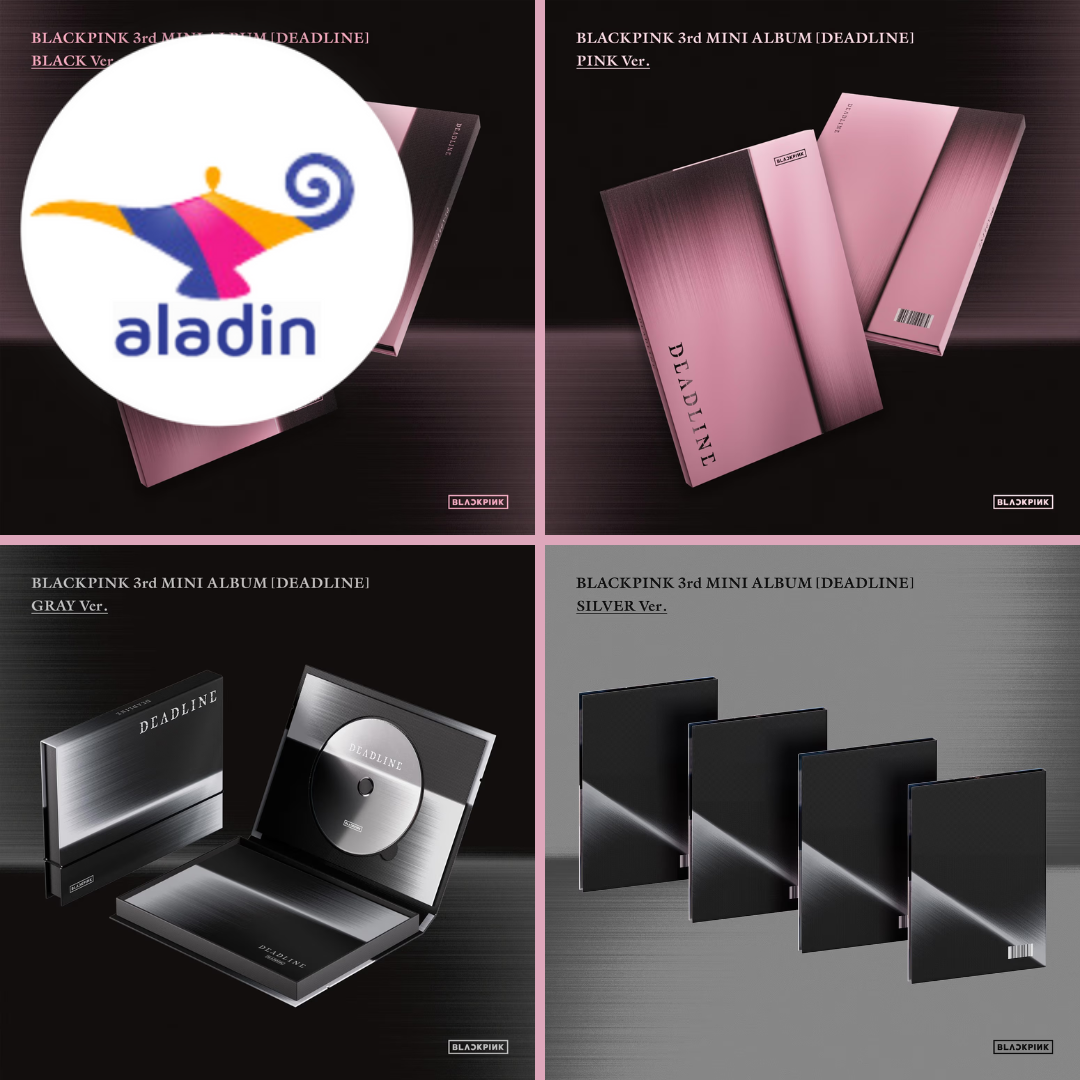 (PREVENTA) BLACKPINK - 3rd MINI ALBUM [DEADLINE] + ALADIN GIFT