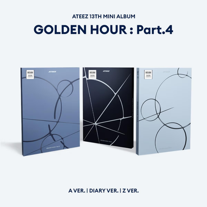 (PREVENTA) ATEEZ - 13TH MINI ALBUM [GOLDEN HOUR : Part.4] (BARNES & NOBLE EXCLUSIVE)