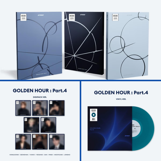 (PREVENTA) ATEEZ - 13TH MINI ALBUM [GOLDEN HOUR : Part.4] (BARNES & NOBLE EXCLUSIVE)
