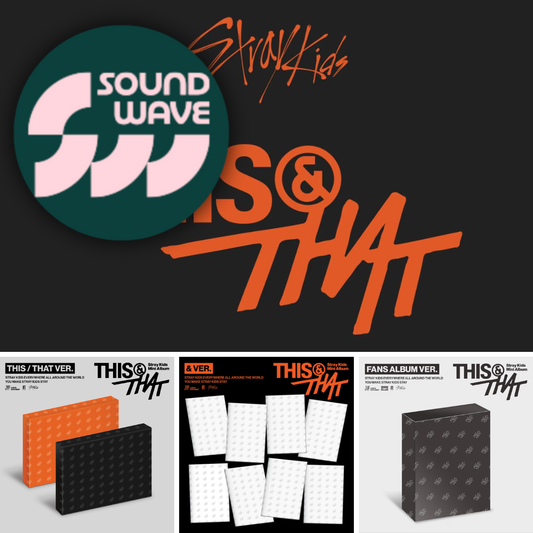 (PREVENTA) STRAY KIDS - mini album [THIS & THAT] + SOUNDWAVE GIFT