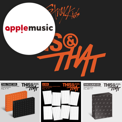 (PREVENTA) STRAY KIDS - mini album [THIS & THAT] + APPLEMUSIC GIFT