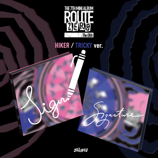 (PREVENTA) XIKERS - 7TH MINI ALBUM [ROUTE ZERO : The ORA] (SIGNED)
