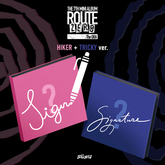 (PREVENTA) XIKERS - 7TH MINI ALBUM [ROUTE ZERO : The ORA] (SIGNED)