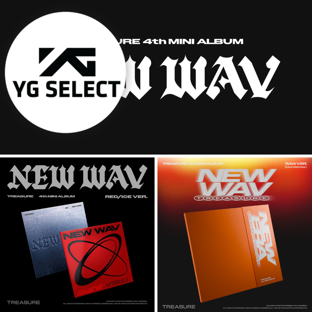 (PREVENTA) TREASURE - 4th MINI ALBUM [NEW WAV] + YG SHOP GIFT