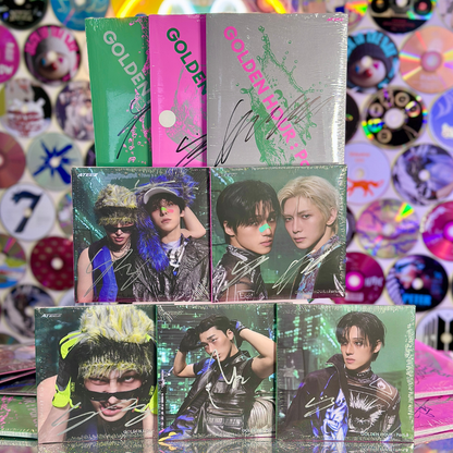 ATEEZ - 14th mini album - GOLDEN HOUR: PART.5 (AUTOGRAFIADOS) SIGNED