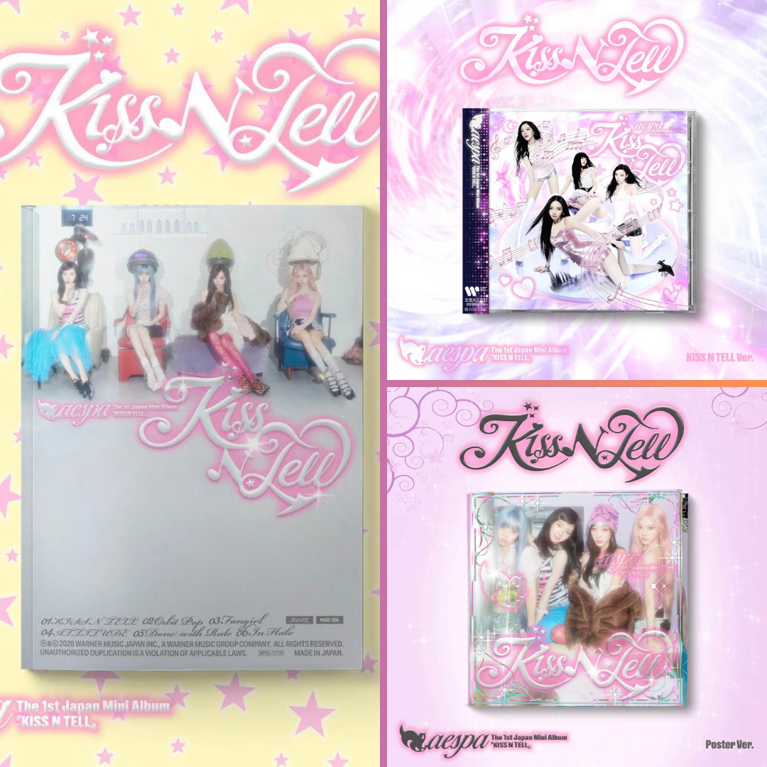 (PREVENTA) aespa - Japan 1st Mini Album [Kiss N Tell]