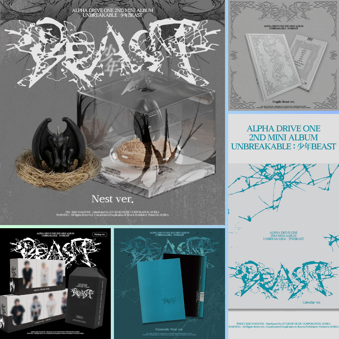 (PREVENTA) ALPHA DRIVE ONE - 2ND ALBUM [UNBREAKABLE : 少年BEAST]