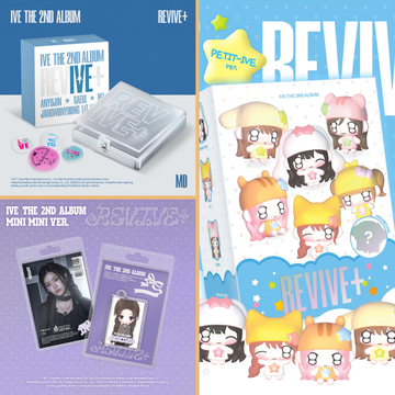 PREVENTA) IVE - THE 2ND ALBUM [REVIVE+] (MD/MINI MINI/PETIT-IVE