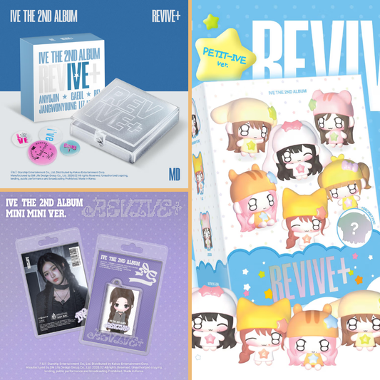 (PREVENTA) IVE - THE 2ND ALBUM [REVIVE+] (MD/MINI MINI/PETIT-IVE)