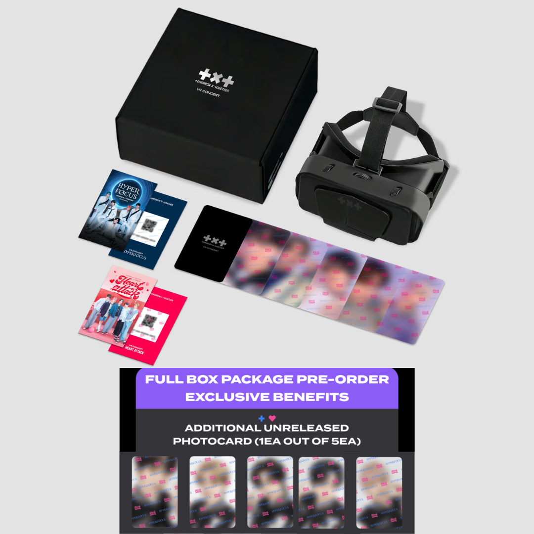(PREVENTA) TXT - TOMORROW X TOGETHER [VR CONCERT BOX] FULL BOX + P.O.B
