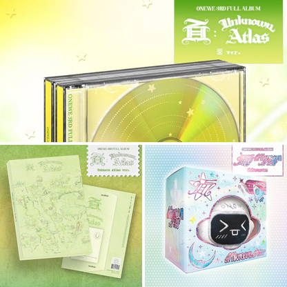 (PREVENTA) ONEWE - 3rd Full Album [面 : Unknown Atlas]