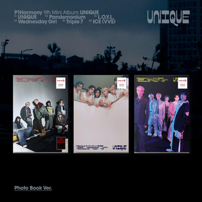 (PREVENTA) P1HARMONY - 9th Mini Album [UNIQUE] (TARGET EXCLUSIVE)