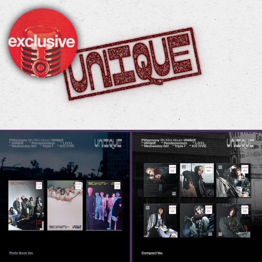 (PREVENTA) P1HARMONY - 9th Mini Album [UNIQUE] (TARGET EXCLUSIVE)