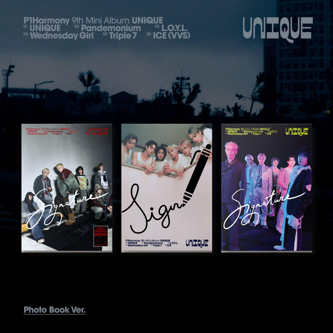 P1HARMONY - 9th Mini Album [UNIQUE] - SIGNED