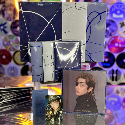 ATEEZ - 13TH MINI ALBUM [GOLDEN HOUR : Part.4] + SOUNDWAVE GIFT