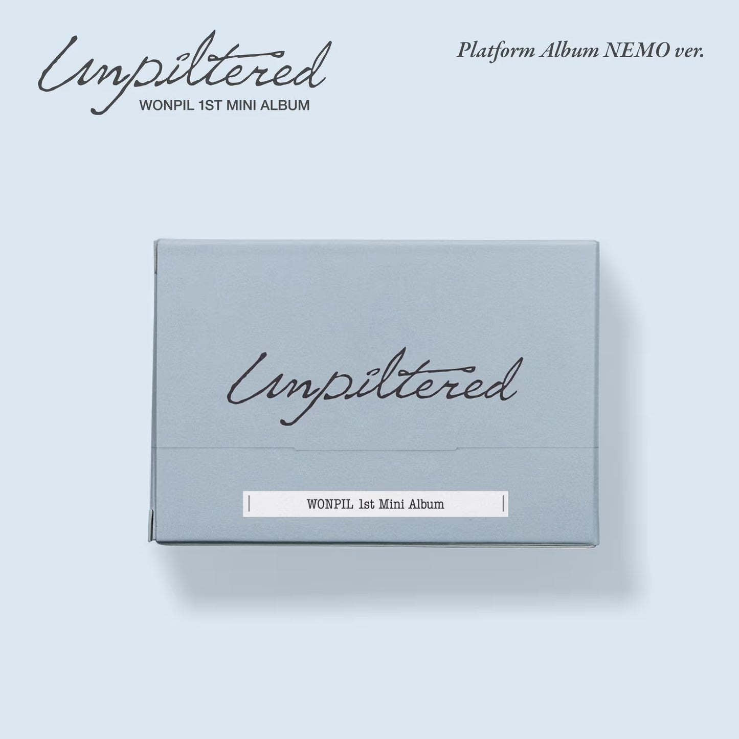 (PREVENTA) WONPIL (DAY6) - 1st Mini Album [UNPILTERED]