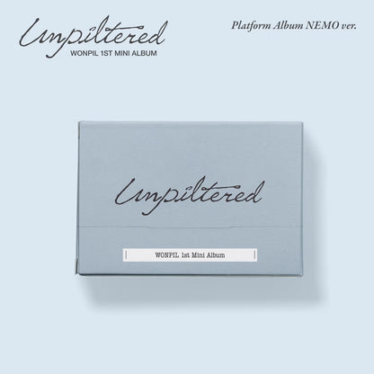 (PREVENTA) WONPIL (DAY6) - 1st Mini Album [UNPILTERED]