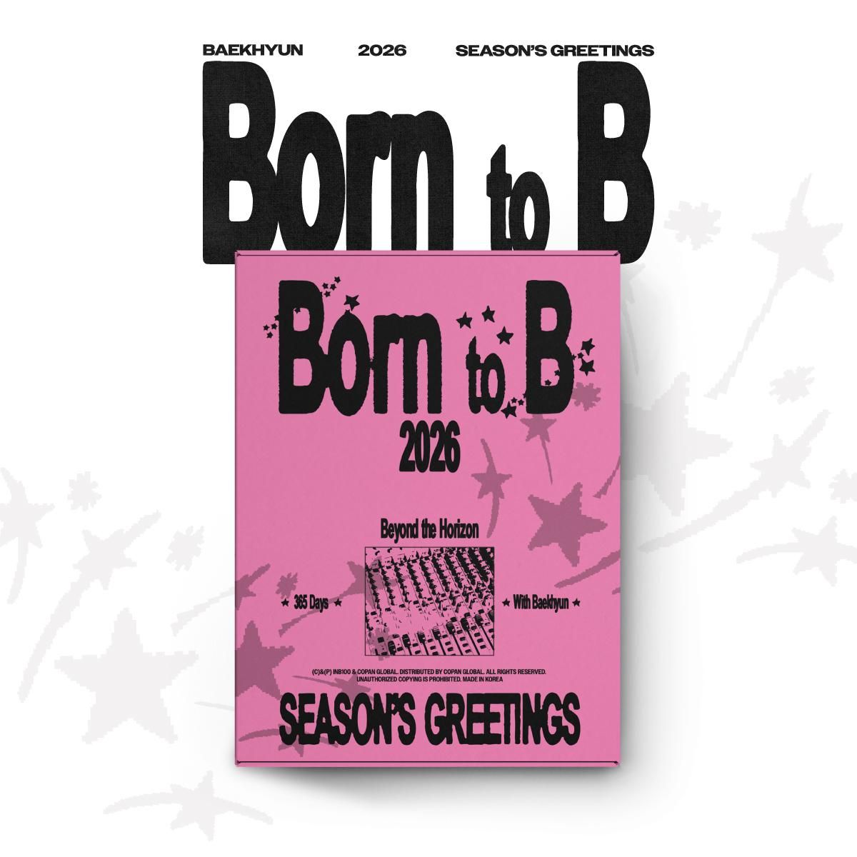 (PREVENTA) BAEKHYUN- 2026 SEASON’S GREETINGS [Born to B] + P.O.B