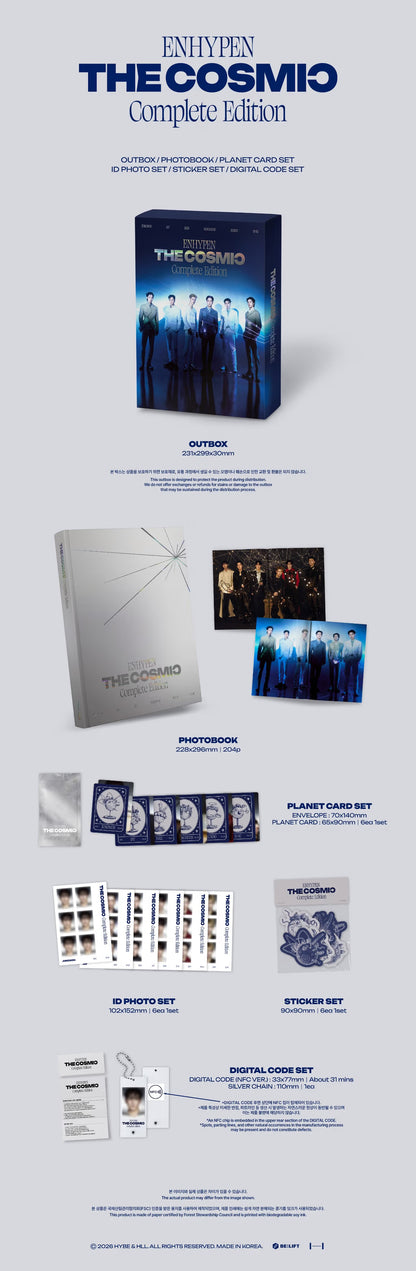 (PREVENTA) ENHYPEN - [COMPLETE EDITION : The Cosmic]