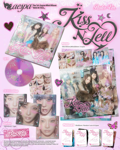 (PREVENTA) aespa - Japan 1st Mini Album [Kiss N Tell]