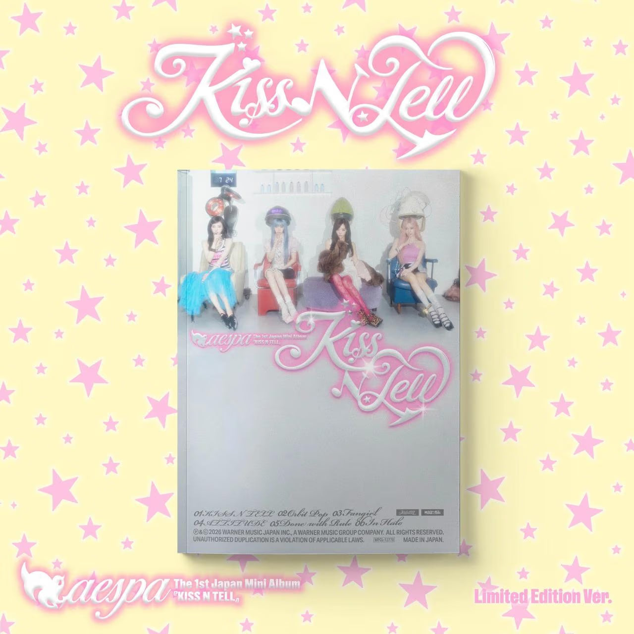 (PREVENTA) aespa - Japan 1st Mini Album [Kiss N Tell]