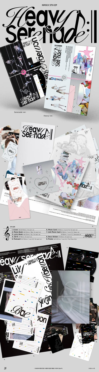 (PREVENTA) NMIXX - 5TH EP [Heavy Serenade] + FANS SHOP GIFT