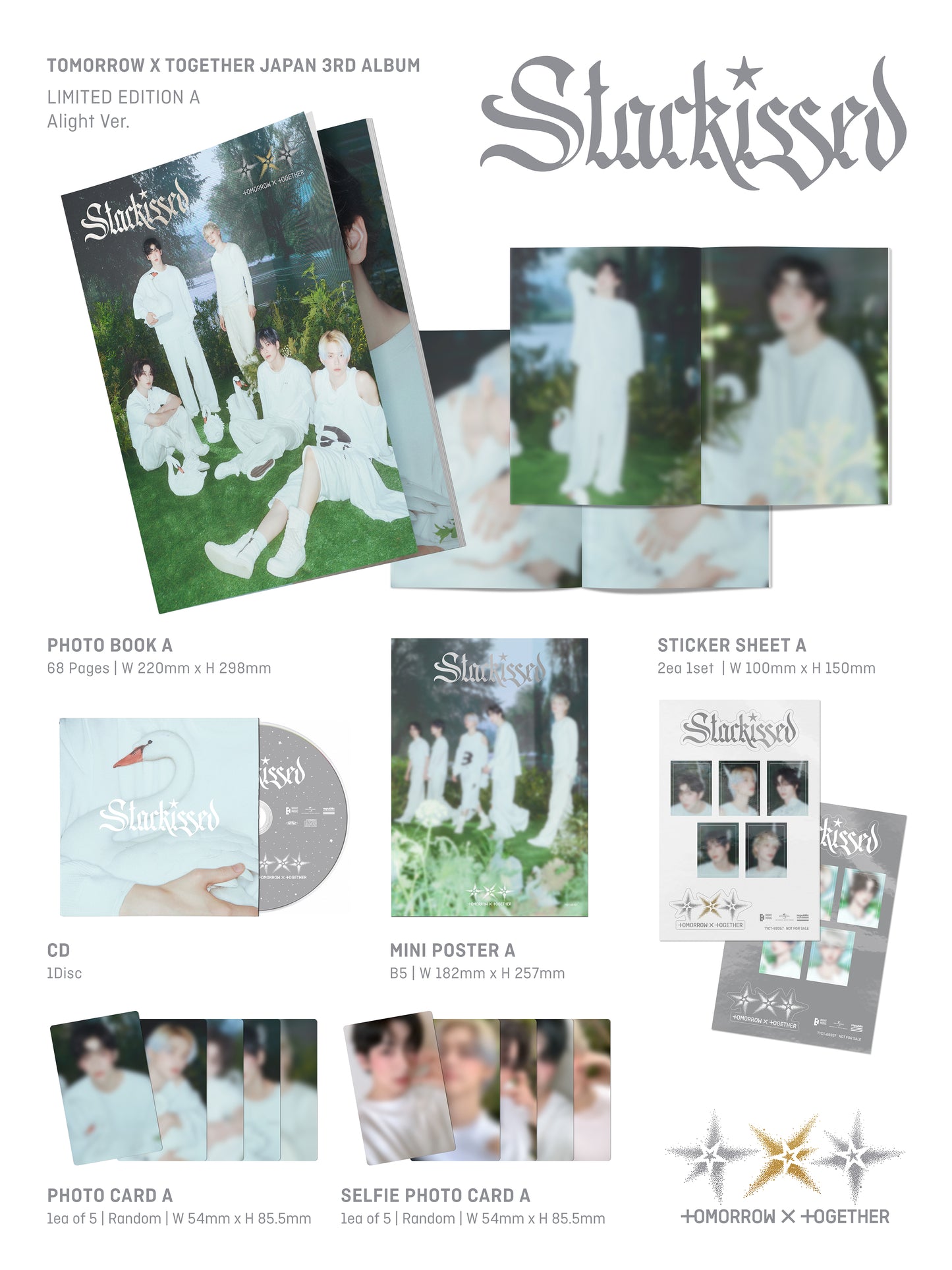 (PREVENTA) TXT - 3rd Album (JAPAN) [STARKISSED]