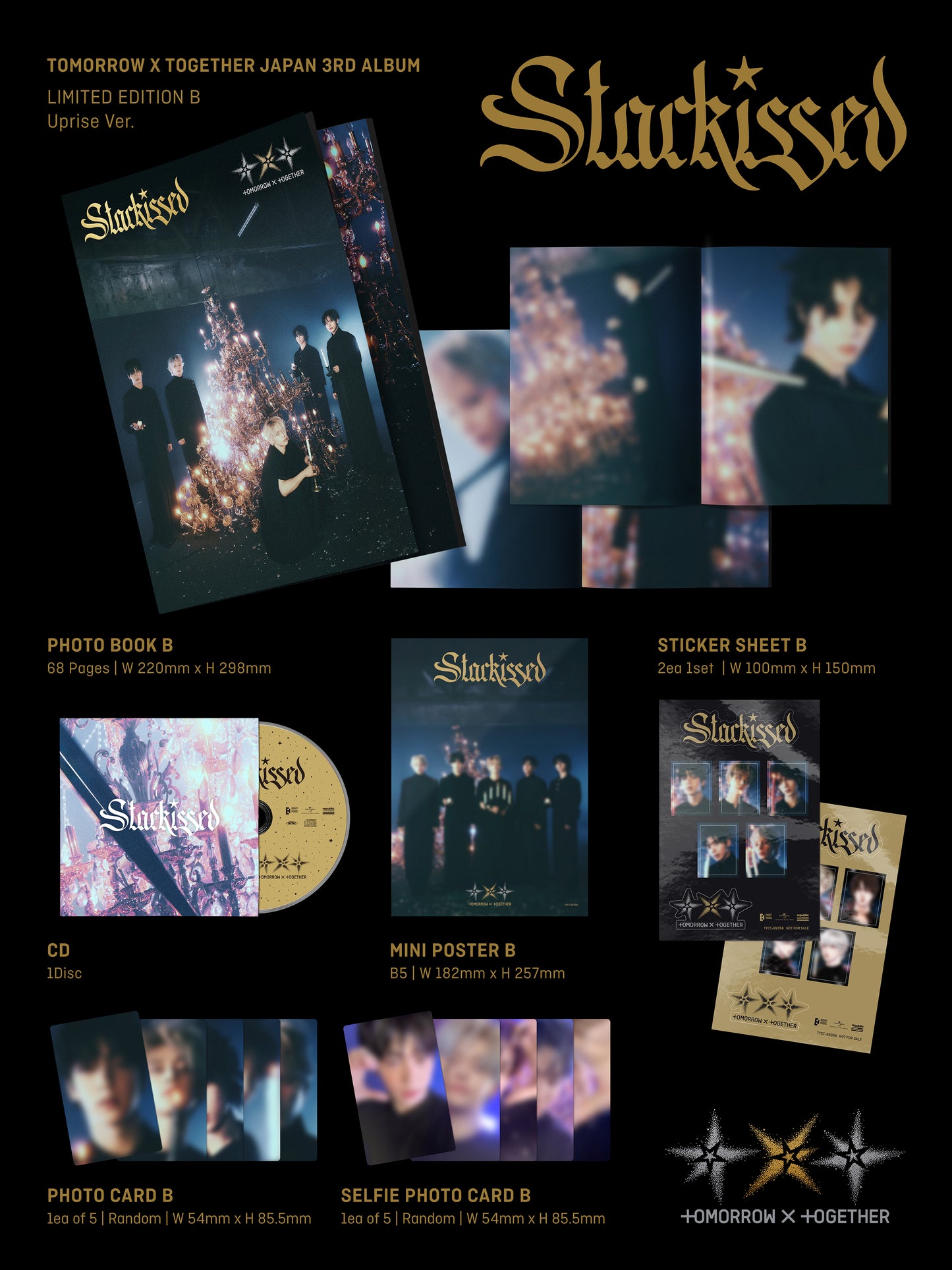 (PREVENTA) TXT - 3rd Album (JAPAN) [STARKISSED]