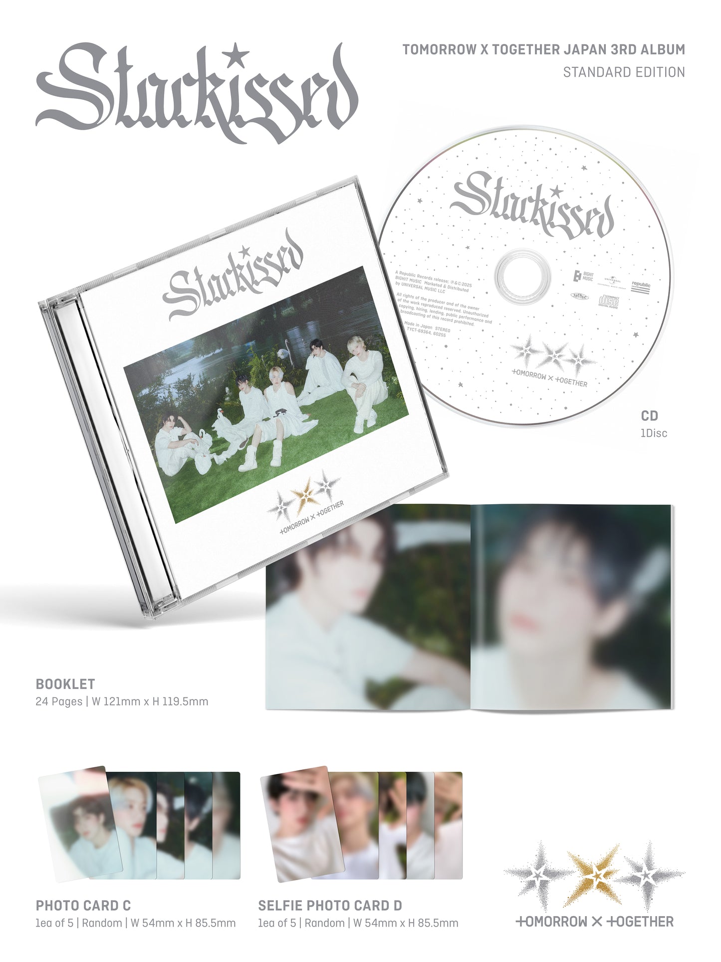 (PREVENTA) TXT - 3rd Album (JAPAN) [STARKISSED]