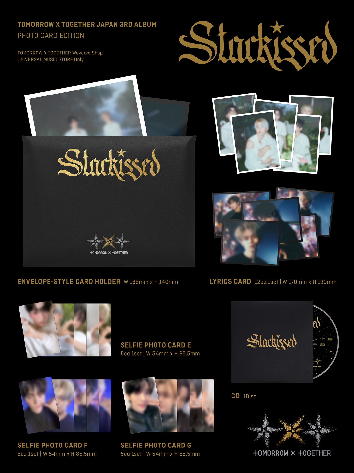 (PREVENTA) TXT - 3rd Album (JAPAN) [STARKISSED]