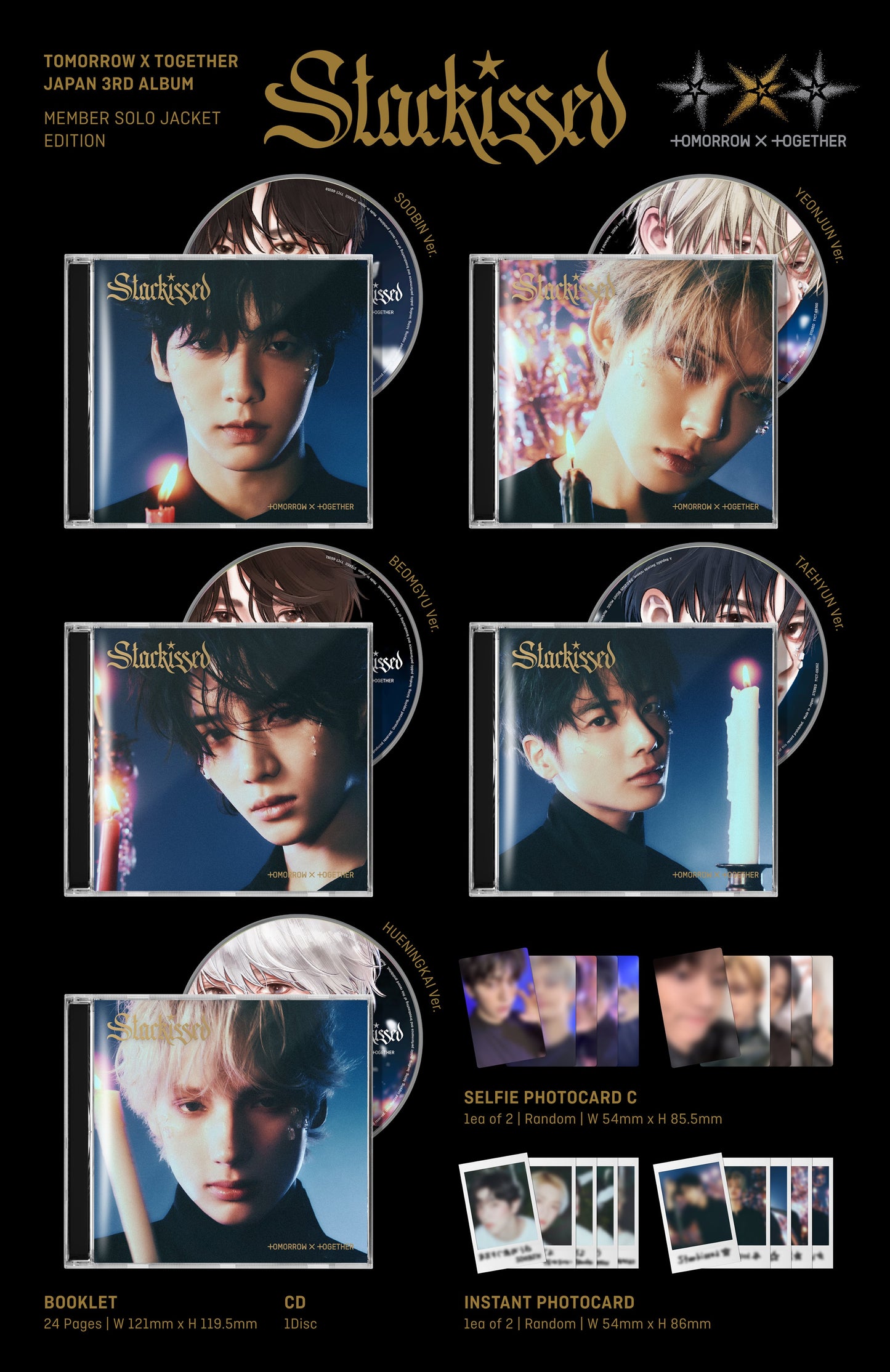 (PREVENTA) TXT - 3rd Album (JAPAN) [STARKISSED]