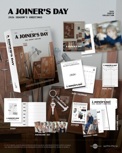 (PREVENTA) TAEMIN - 2026 SEASON’S GREETINGS [A JOINER’S DAY] + P.O.B