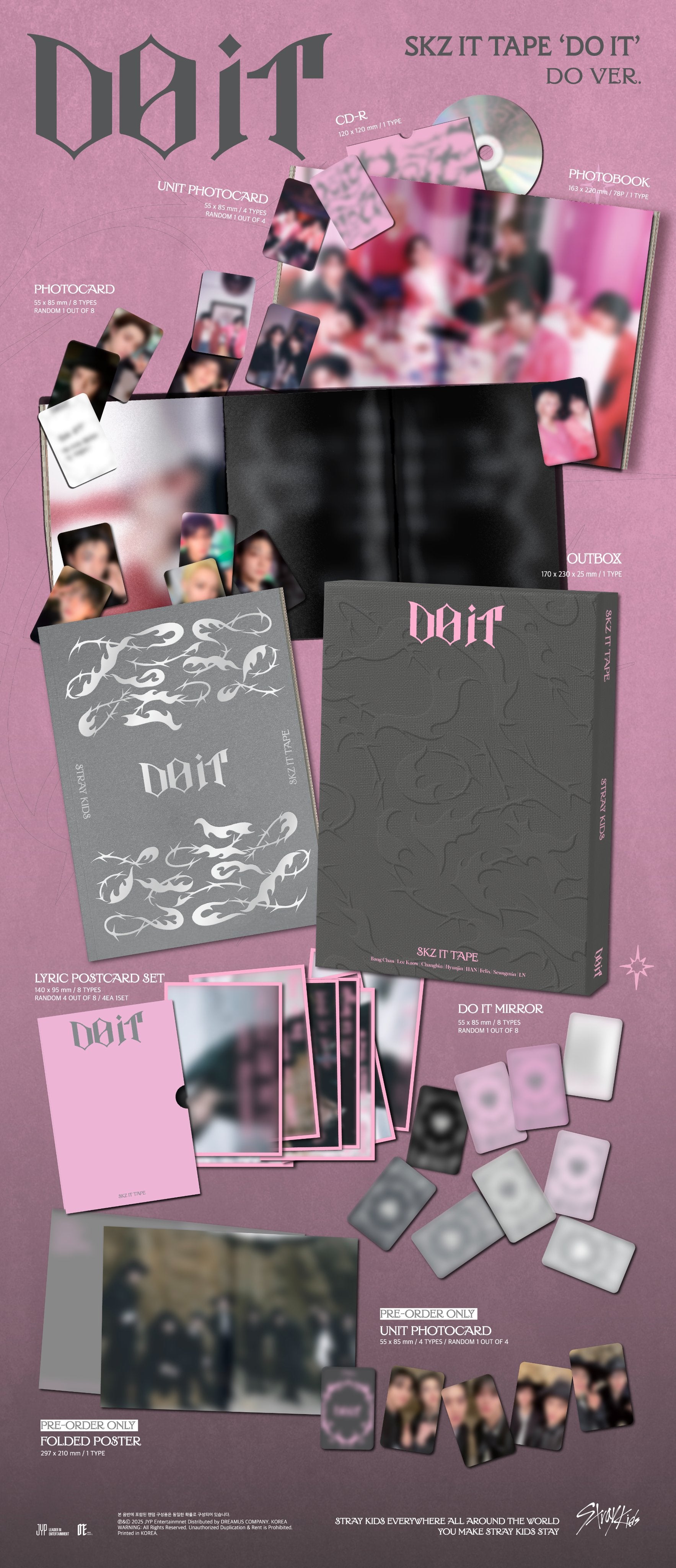 straykids do it プレリス パーカー スキズ FANS リスパ jp.ktown4u