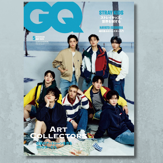 (PREVENTA) STRAY KIDS - GQ JAPAN May 2025 Extra Issue Stray Kids Special Cover Edition