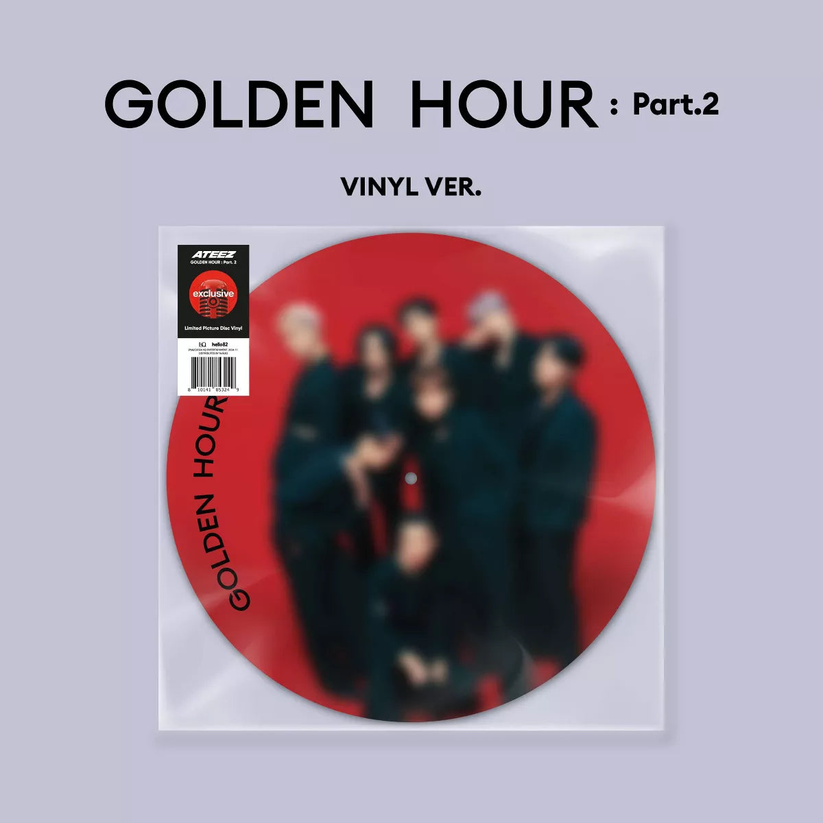 ATEEZ - 11th Mini Album [GOLDEN HOUR : Part.2] (TARGET EXCLUSIVE)