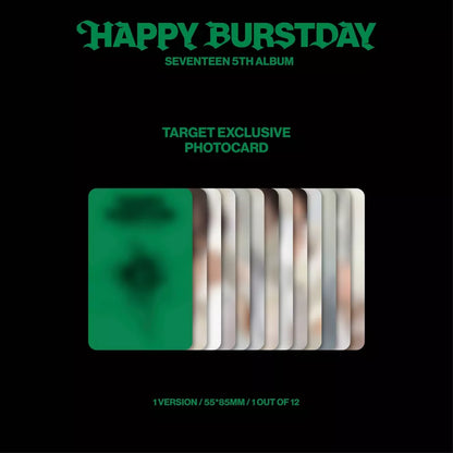 SEVENTEEN - 5th Album ‘HAPPY BURSTDAY’ (TARGET EXCLUSIVE)